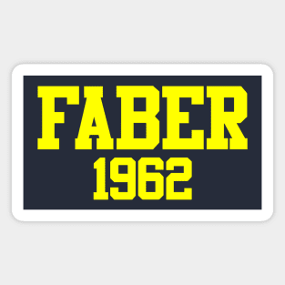 Faber 1962 Magnet